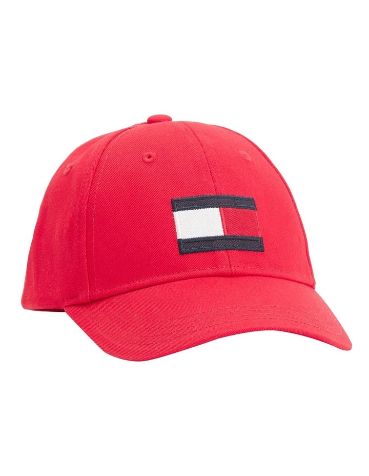 Flag Patch Deep Crimson Cap
