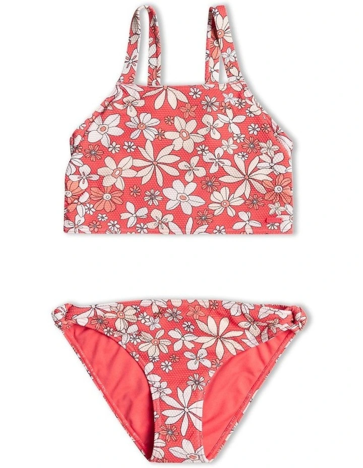 Fab Floral Two Piece Swim Set in Dubarry image 1