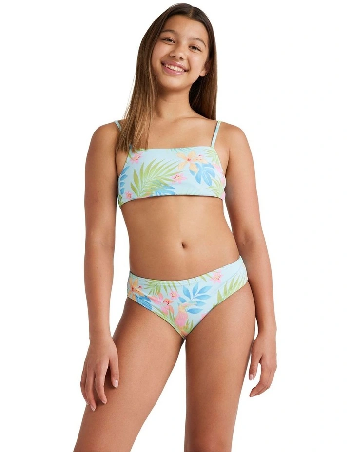 FIn Da Jungle Tank Bikini Set in Blue image 1