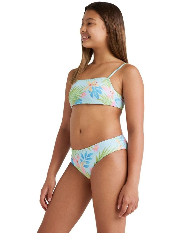 FIn Da Jungle Tank Bikini Set in Blue image 3