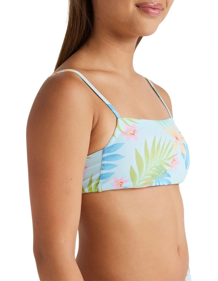FIn Da Jungle Tank Bikini Set in Blue image 4