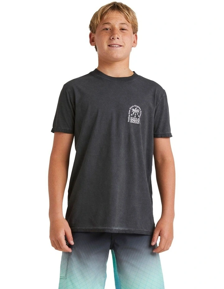 Big Wave Shaz T-shirt in Black image 1