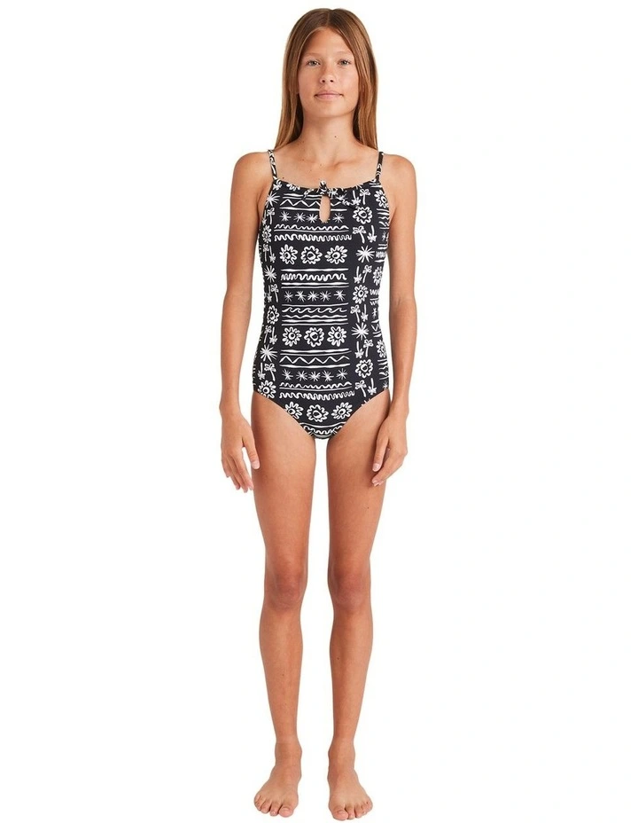 Lost On You One Piece Swimsuit in Black image 5