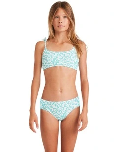 Trilet Two Piece in Misty Blue