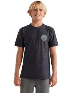 Rotor Shorline Rash Vest in Black