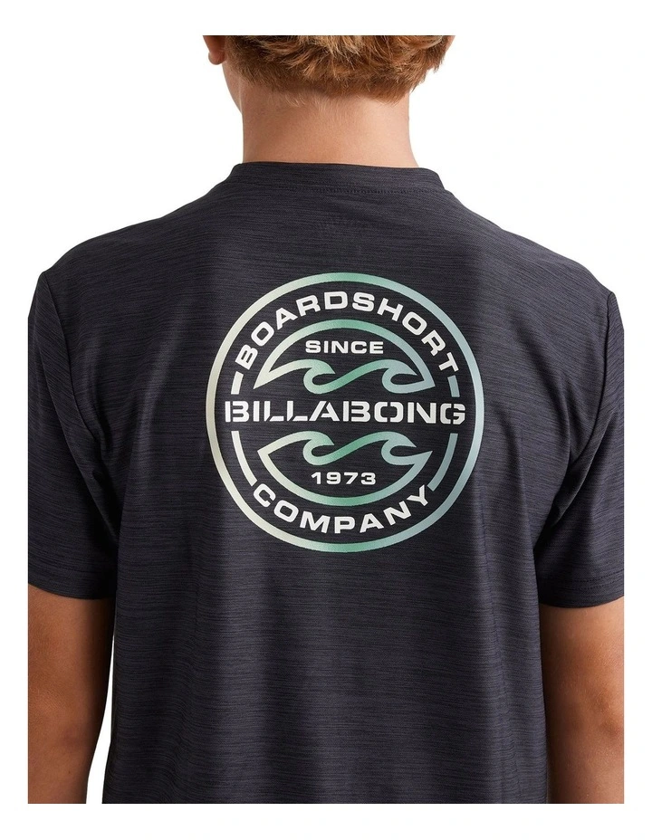 Rotor Shorline Rash Vest in Black image 4