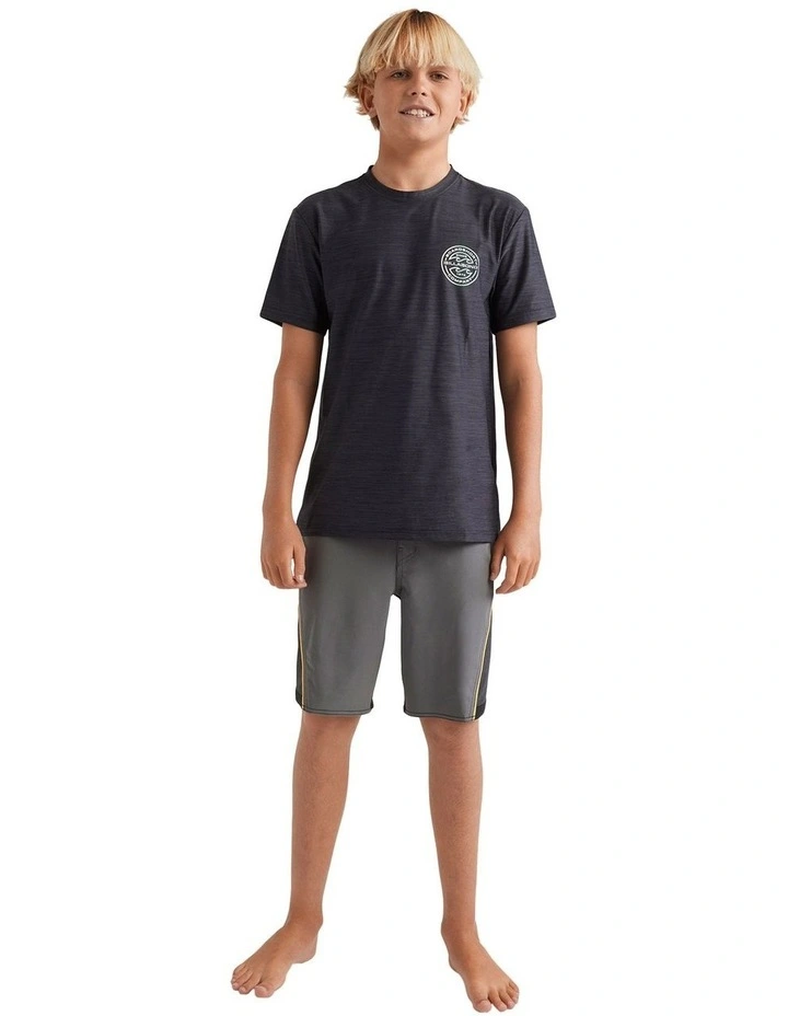 Rotor Shorline Rash Vest in Black image 5