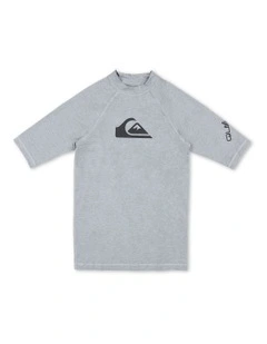 All Time Short Sleeve Id Rest Vest in Quarry Heather