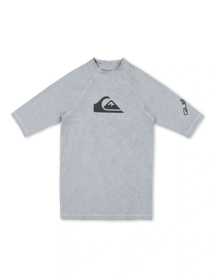 All Time Short Sleeve Id Rest Vest in Quarry Heather image 1