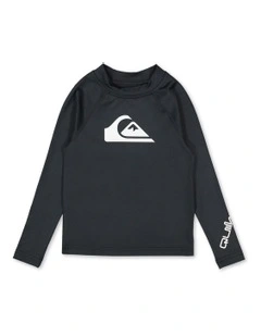 All Time Long Sleeve Id Rest Vest in Black