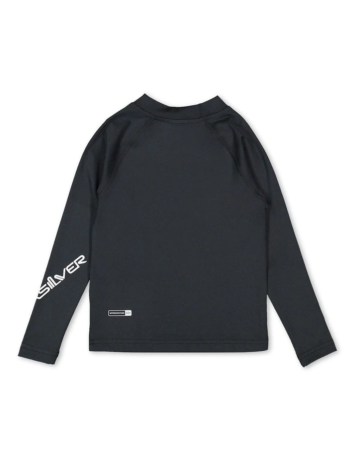 All Time Long Sleeve Id Rest Vest in Black image 2