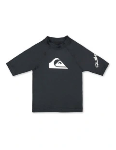All Time Surf Rash Vest in Black