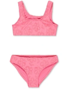 Flip Flower Two Piece in Pink