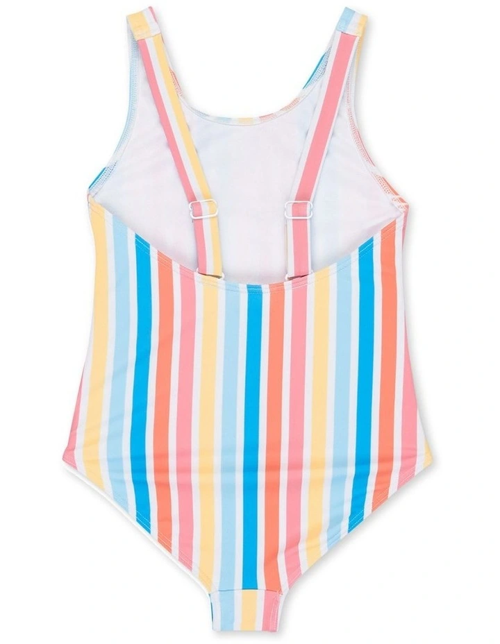 Holy Stripe One Piece Swimsuit in Multi image 2