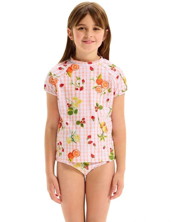 Surf Set in Citrus Gingham image 1