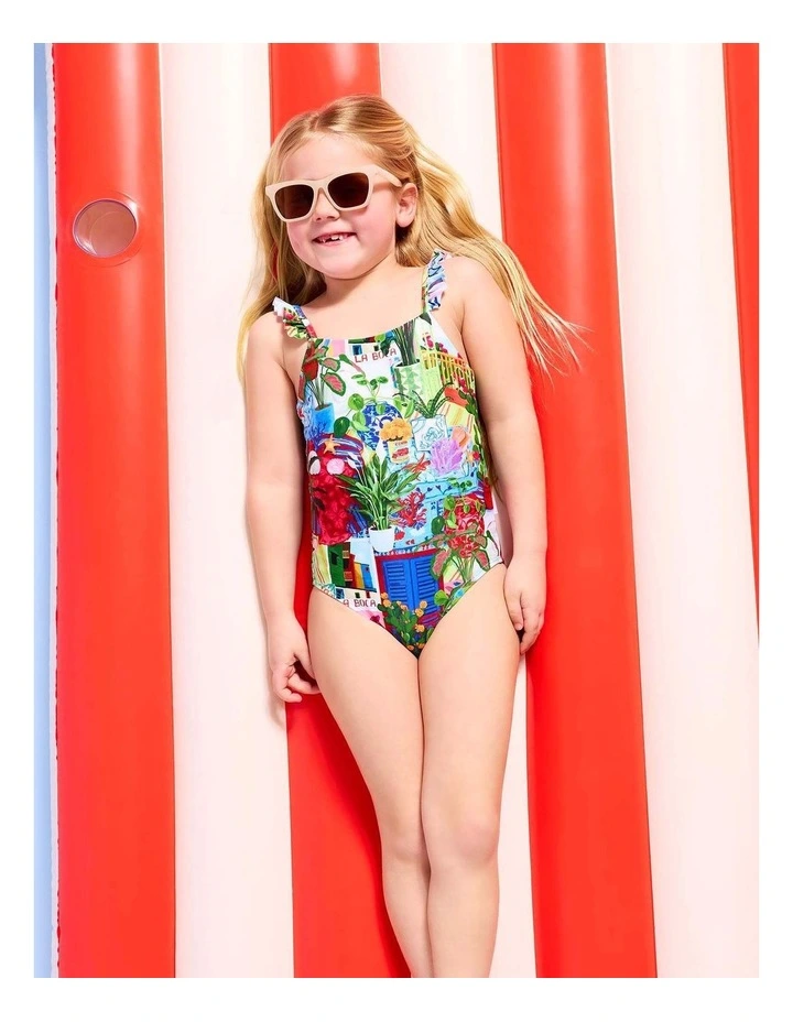 La Boca One Piece in Multi image 5