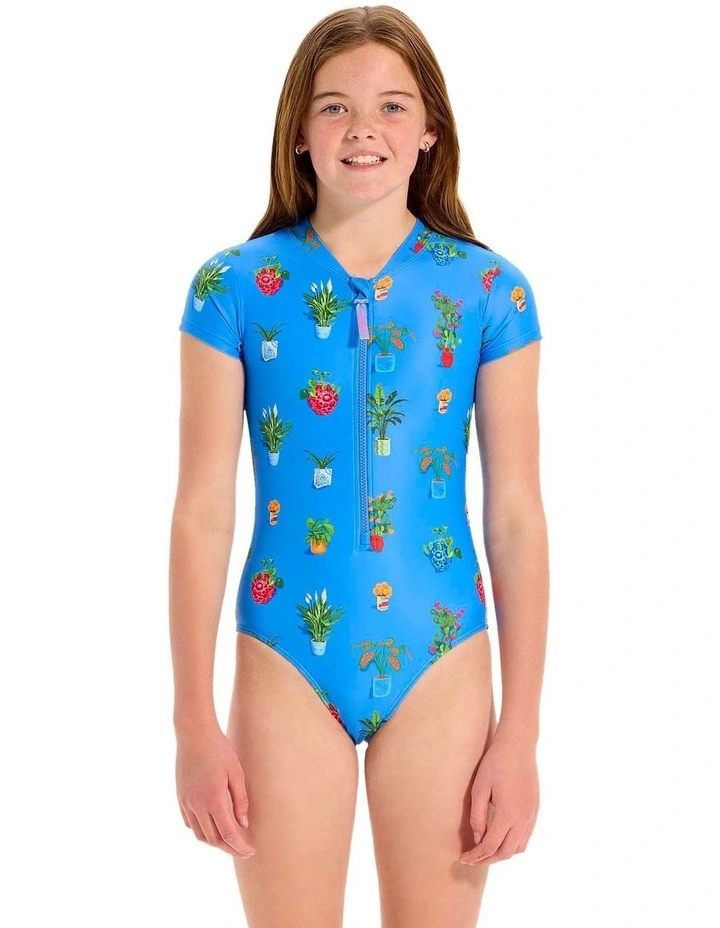 Playa Bonita Paddle Suit in Blue image 1