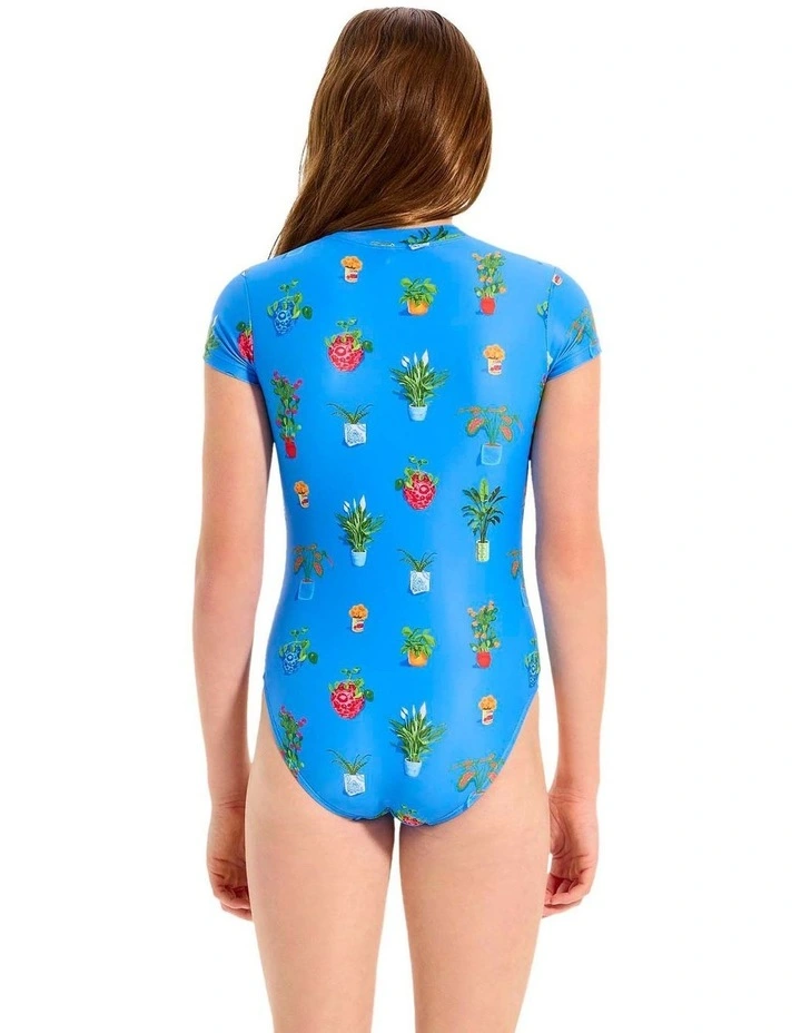 Playa Bonita Paddle Suit in Blue image 2