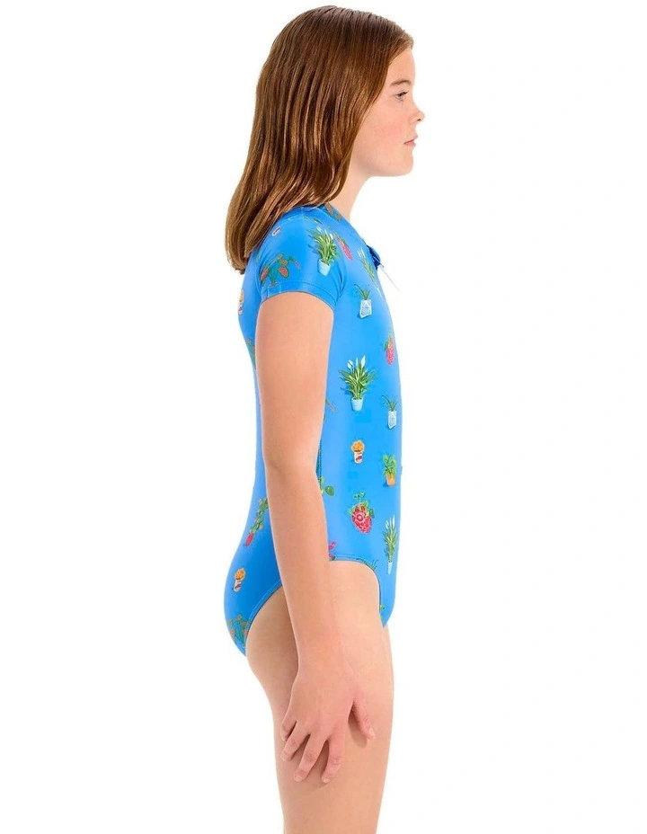 Playa Bonita Paddle Suit in Blue image 3