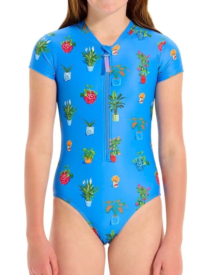 Playa Bonita Paddle Suit in Blue image 4