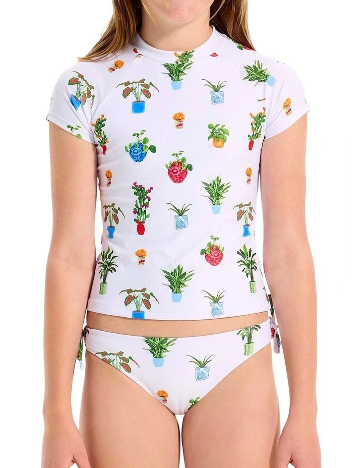 Playa Bonita Surf Set in White image 4