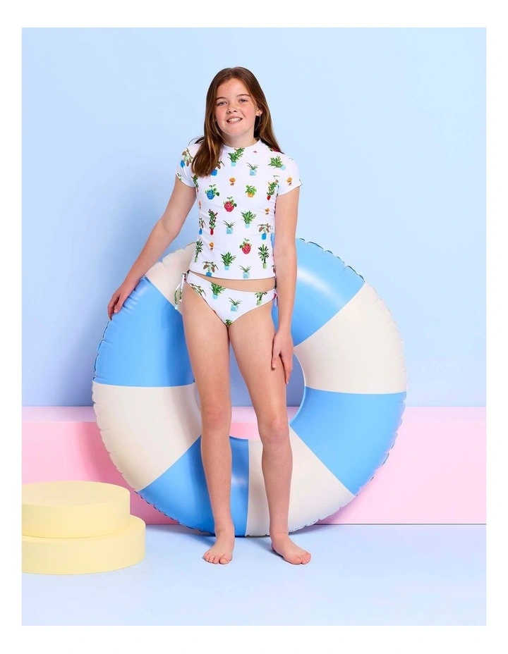 Playa Bonita Surf Set in White image 5