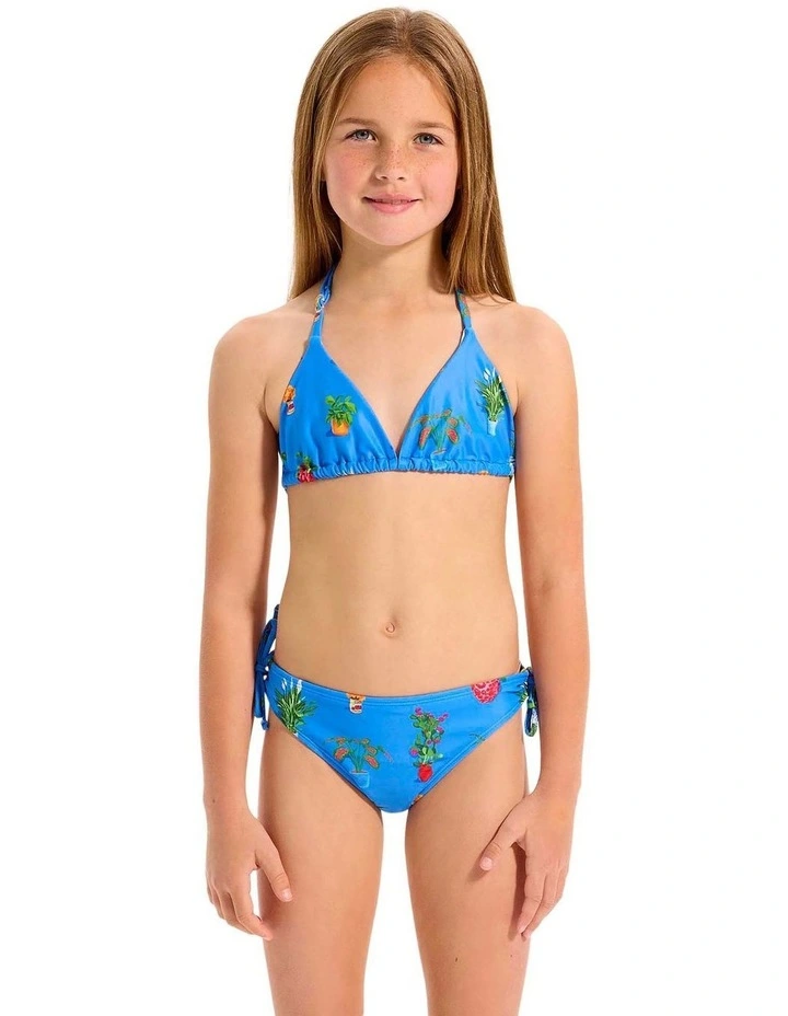 Playa Bonita Triangle Bikini in Blue image 1