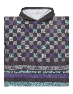 Hooded Towel in Grey