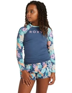 Active Floral Long Sleeve Rashguard