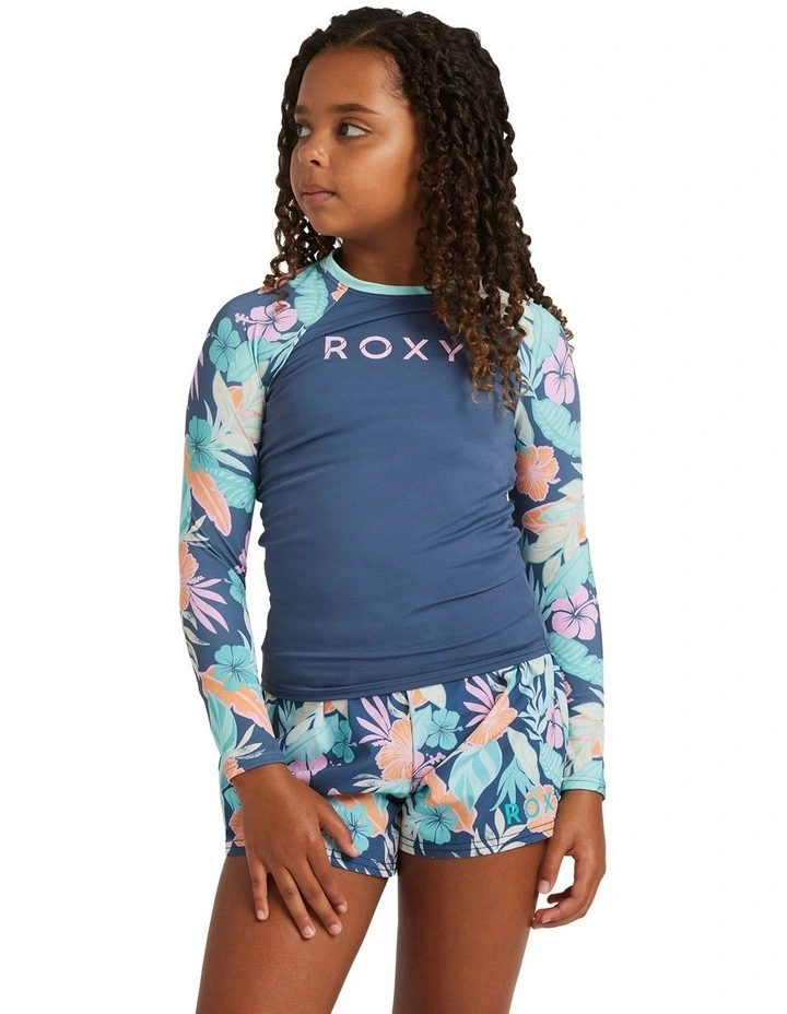 Active Floral Long Sleeve Rashguard image 1