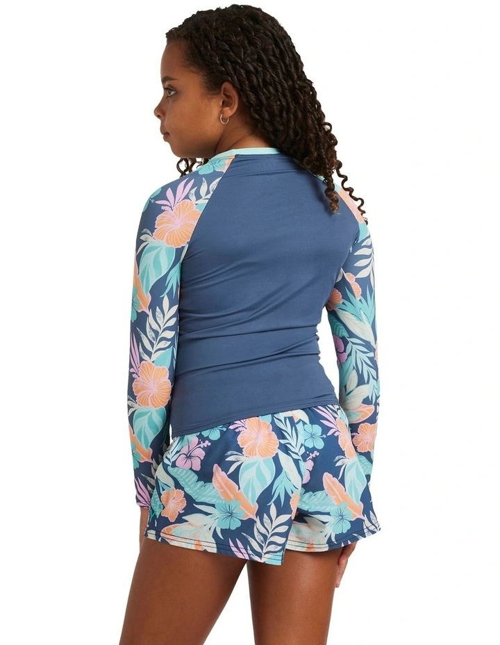 Active Floral Long Sleeve Rashguard image 2