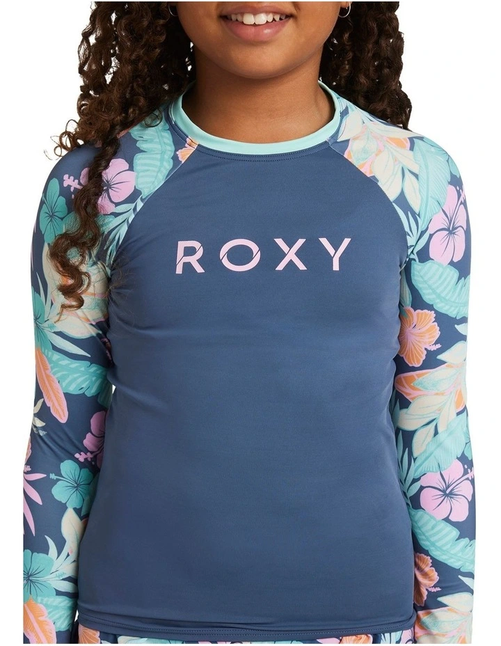 Active Floral Long Sleeve Rashguard image 4