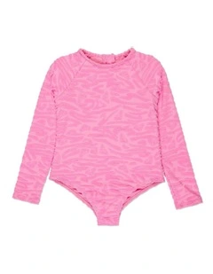 Animalia Onesie in Pink