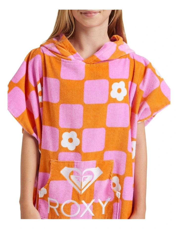 Stay Magical Printed Poncho Towel in Pink image 4