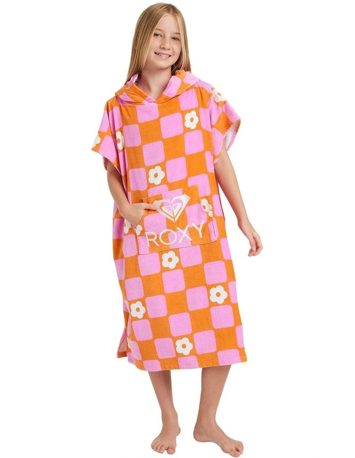 Stay Magical Printed Poncho Towel in Pink image 5