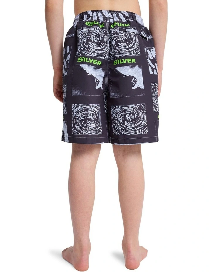 Mercury Volley 17 Inch Swim Shorts in Black Mercury image 2