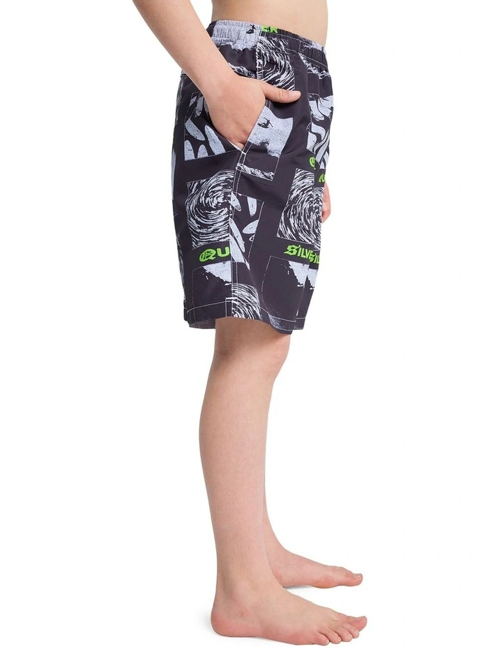 Mercury Volley 17 Inch Swim Shorts in Black Mercury image 3