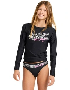 Say My Name Sunshirt Set in Black