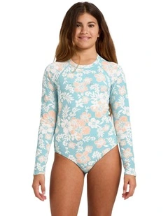 Hibiscus Haze Long Seeve Rashguard