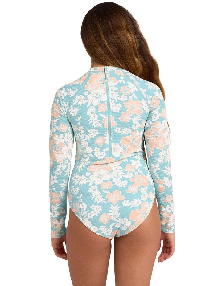 Hibiscus Haze Long Seeve Rashguard image 2
