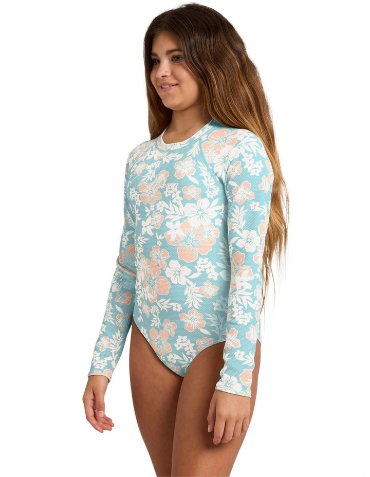 Hibiscus Haze Long Seeve Rashguard image 3