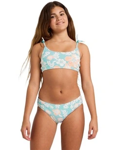 Hibiscus Haze Two Piece Swimsuit