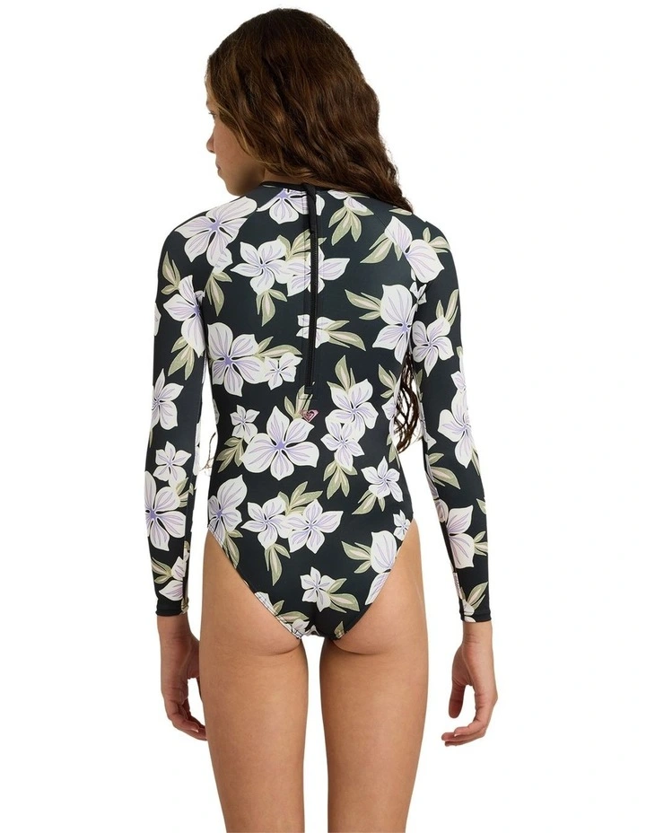 Of The Pacific Long Sleeve One Piece Swimsuit image 2