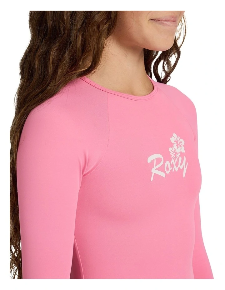 Summer Wave Long Sleeve One Piece Swimsuit image 4