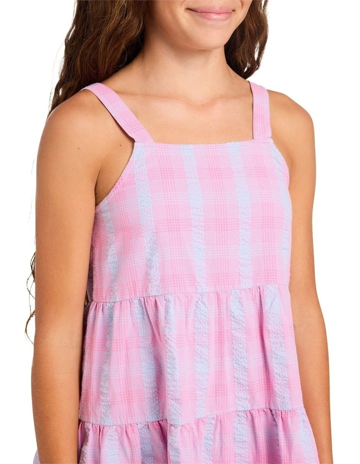 Phoebe Check Mini Dress image 4