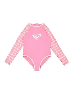 Super Star Long Sleeve One Piece Swimsuit