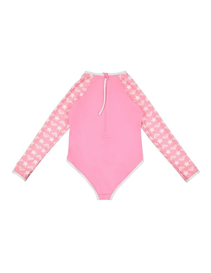 Super Star Long Sleeve One Piece Swimsuit image 2