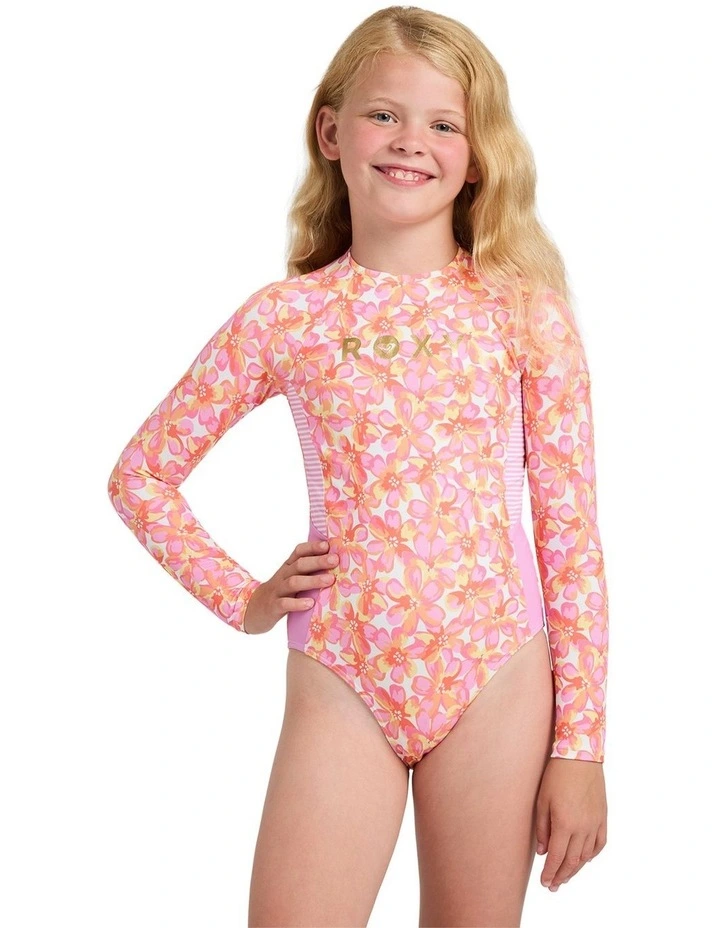 Petal Party Long Sleeve One Piece Swimsuit image 1