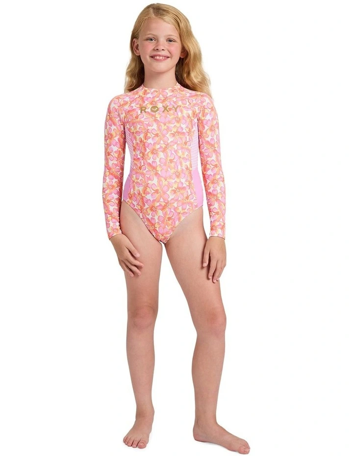 Petal Party Long Sleeve One Piece Swimsuit image 5