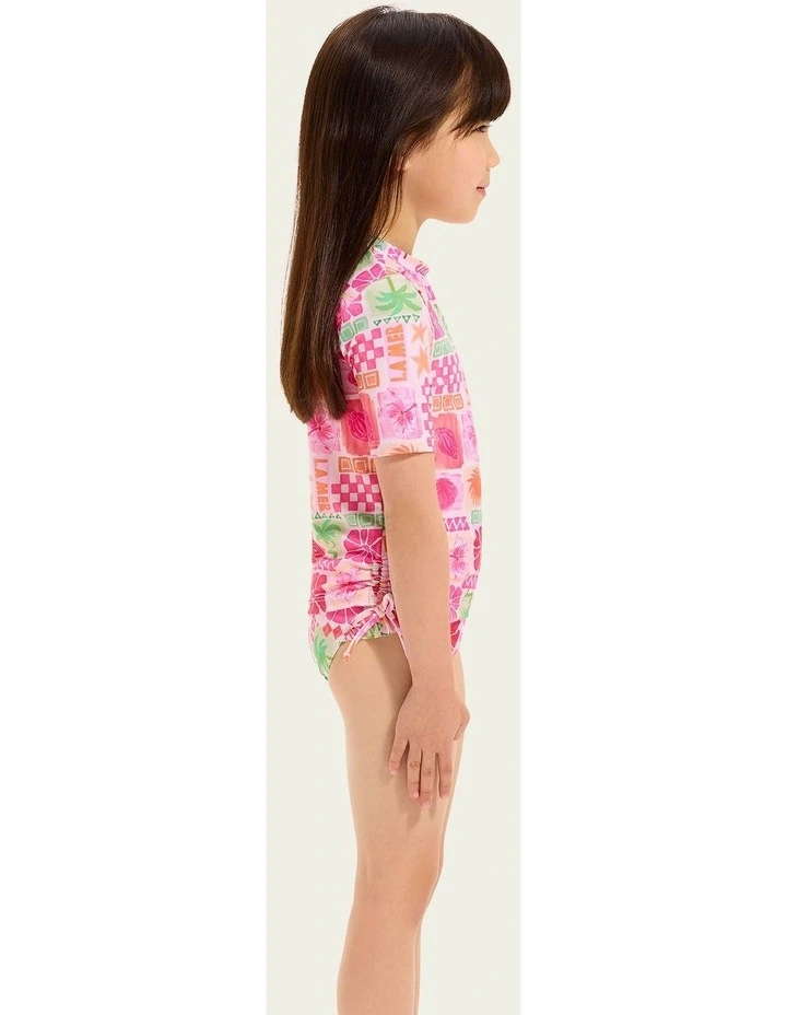 Summer Paradise Ruched Rash Set image 3